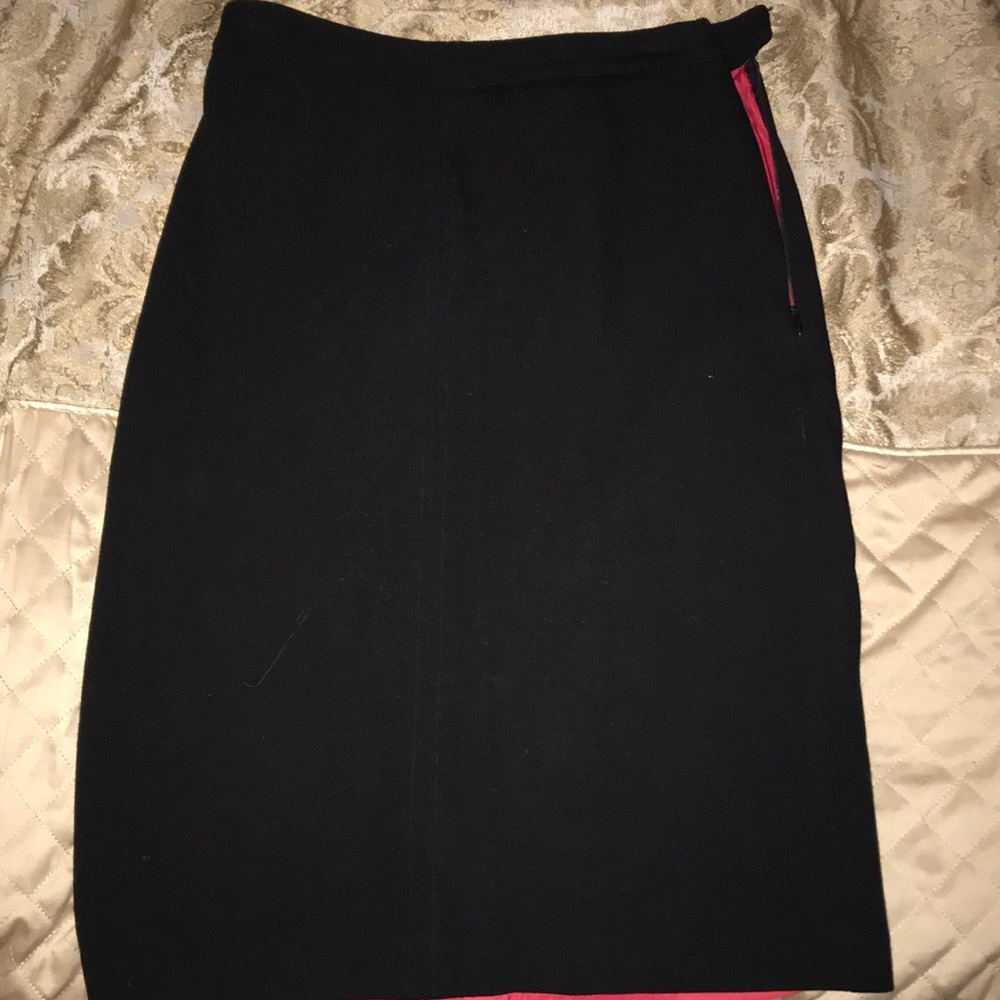 J Crew Black Pencil Skirt